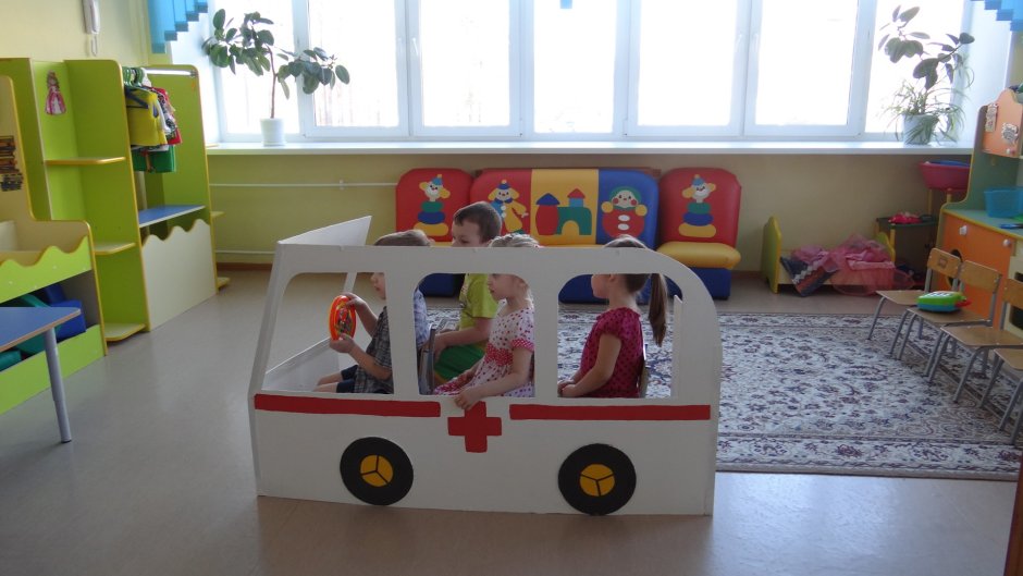 Цвет стен в детском саду