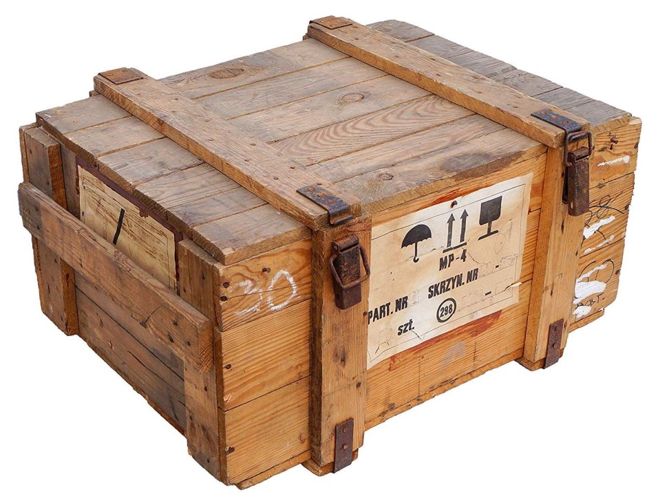Ammo Wood Box