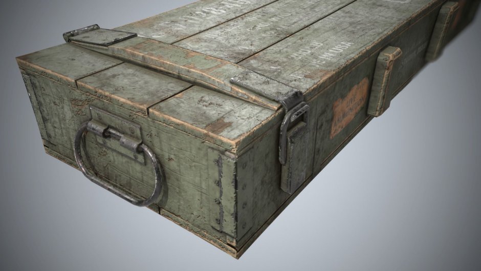 3d model Ammo Crate