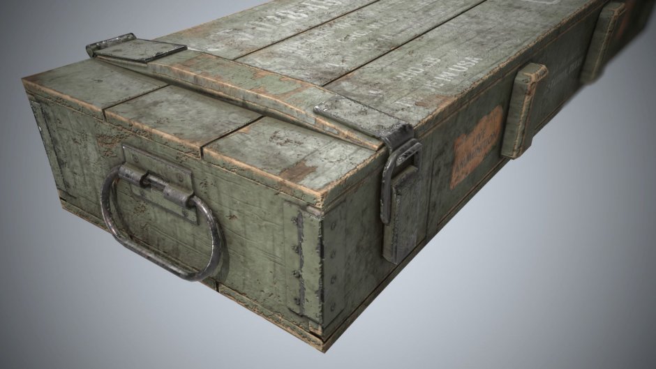 3d model Ammo Crate
