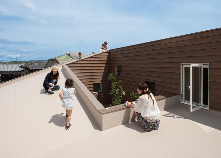 Зоны отдыха на крышах Японии