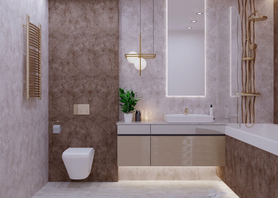 Плитка Болонио в интерьере