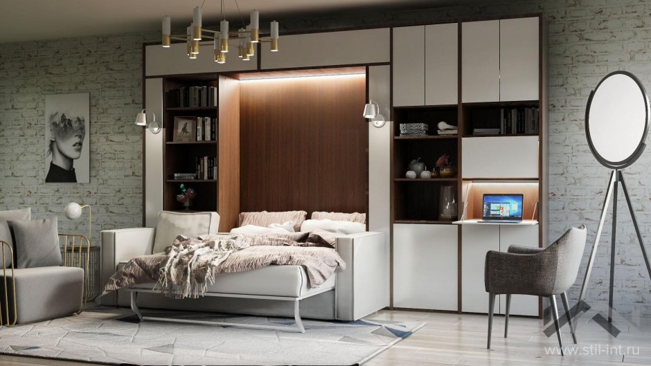 Murphy Bed откидная кровать Мерфи