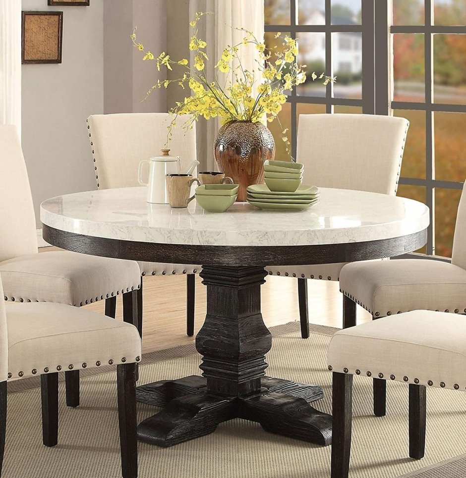 Обеденный стол Barnes Round Dining Table