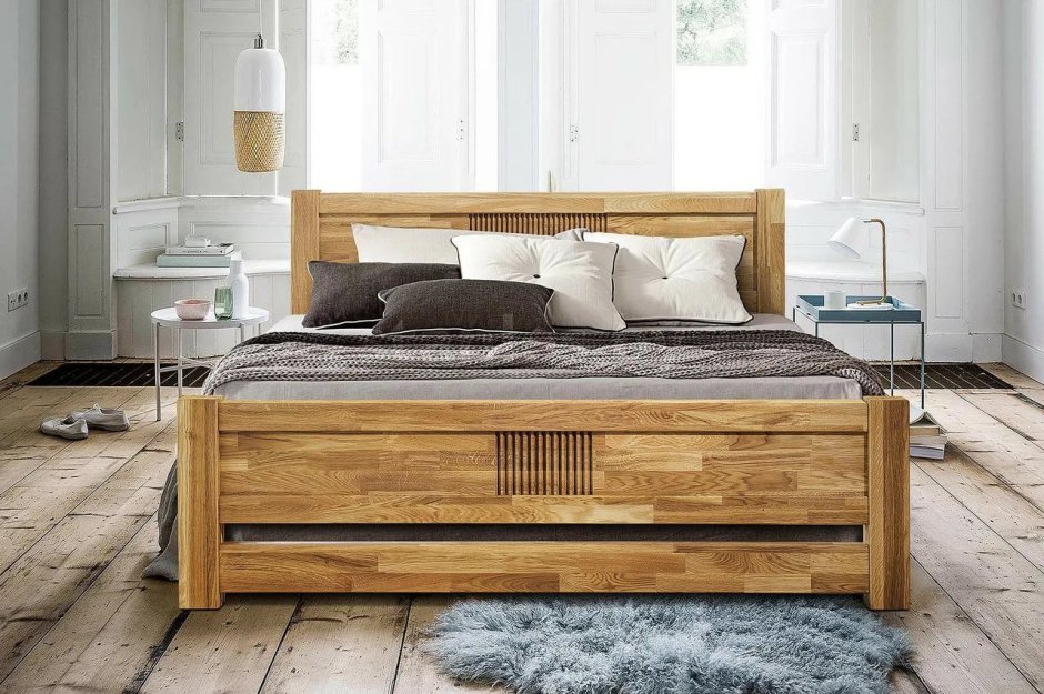 Кровать кровать «Валенсия» из массива дуба