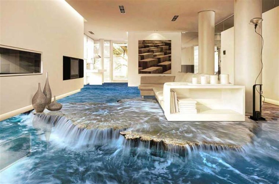 Эпоксидный наливной пол Epoxy Floor 3d