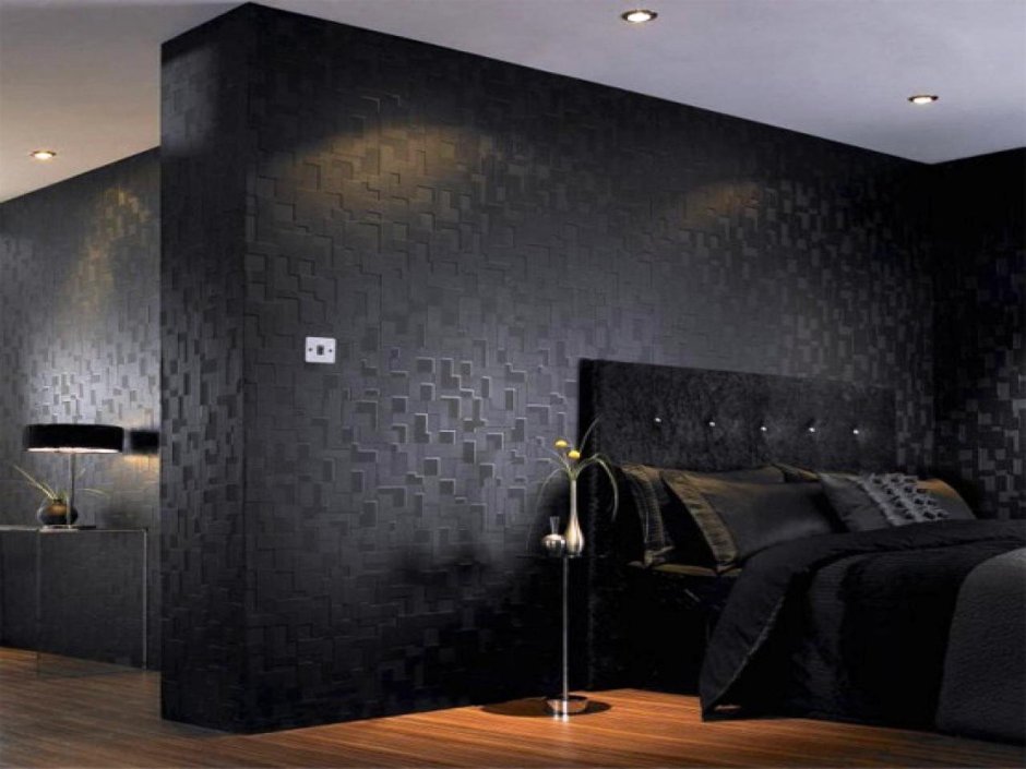 Черные стены в квартире