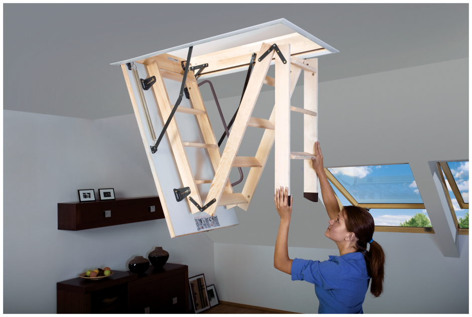 Лестница чердачная LWK Plus 60*120/280см Fakro