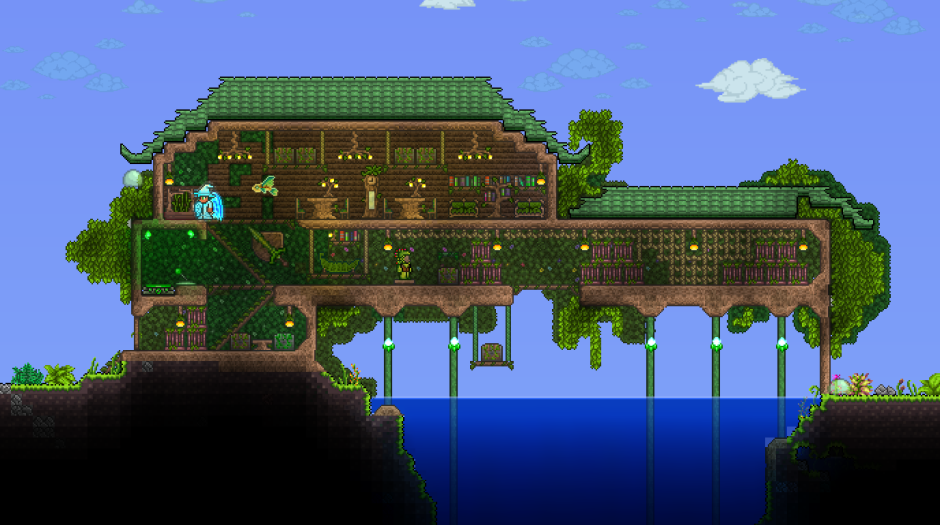 Terraria постройки джунгли