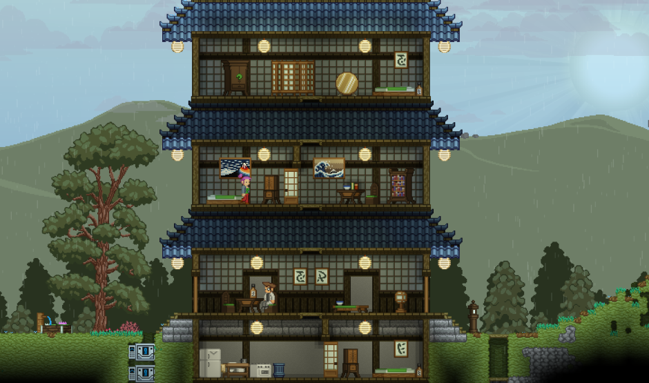 Starbound дворец ХИЛОТЛОВ