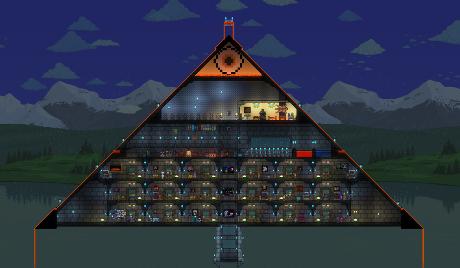 Terraria колодец
