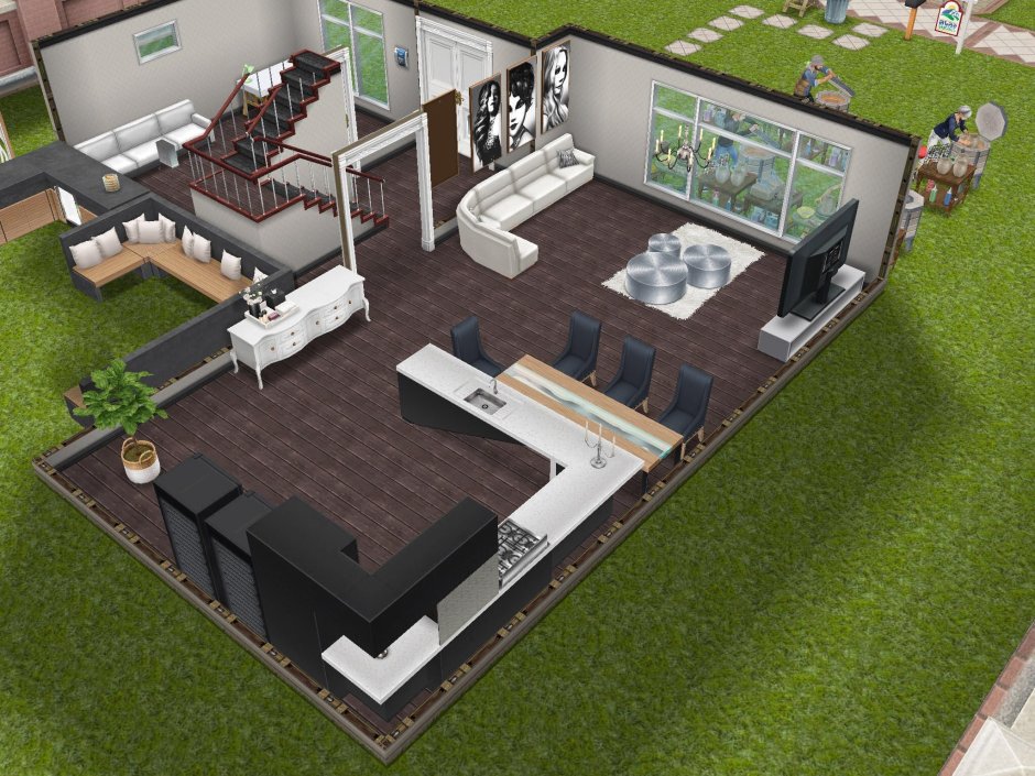 Дом в the SIMS FREEPLAY