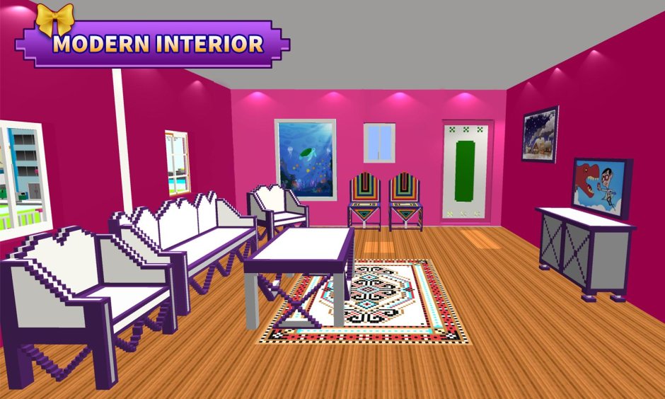 Красивые комнаты в House Designer игра