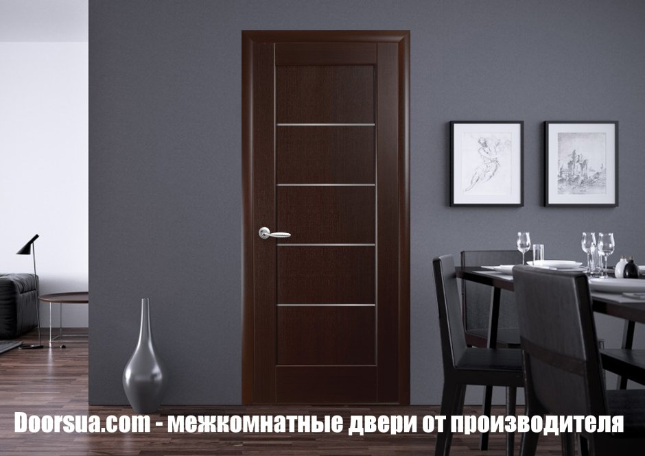 Турин 526 венге черное стекло матовое