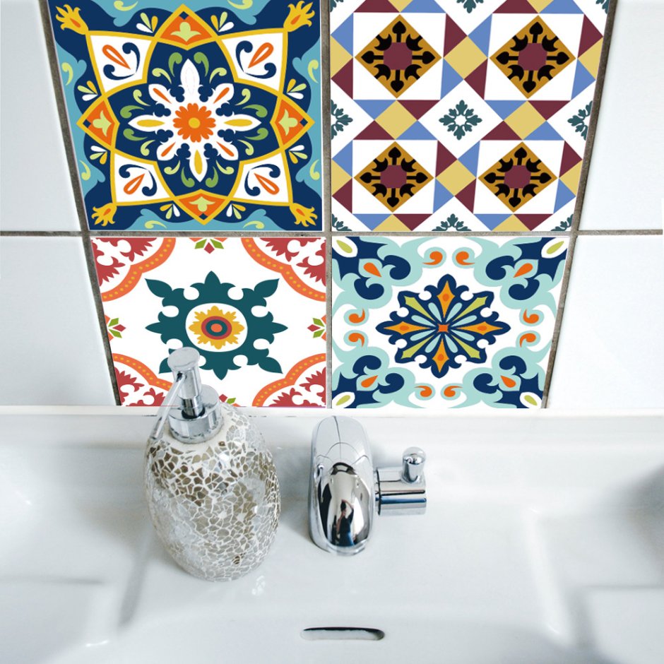 Плитка в марокканском стиле для ванной
