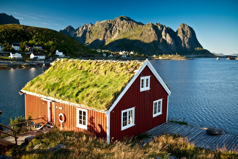 Традиционное жилище норвежцев