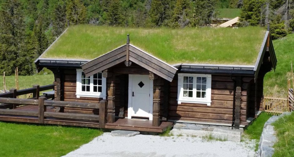 Норвежский деревянный дом из лафета