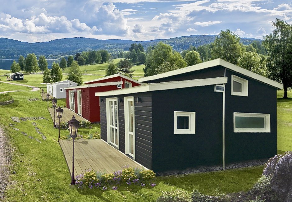 Норвежский дом-баня 105 "Skandis"