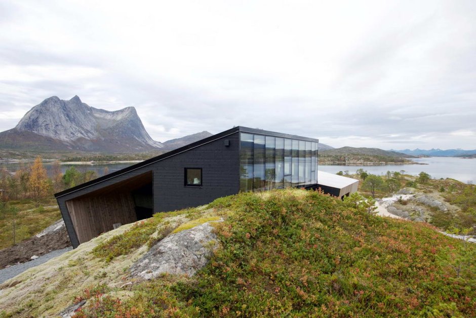 Дом на фьорде в Норвегии