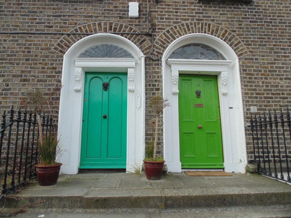 Ирландские входные двери