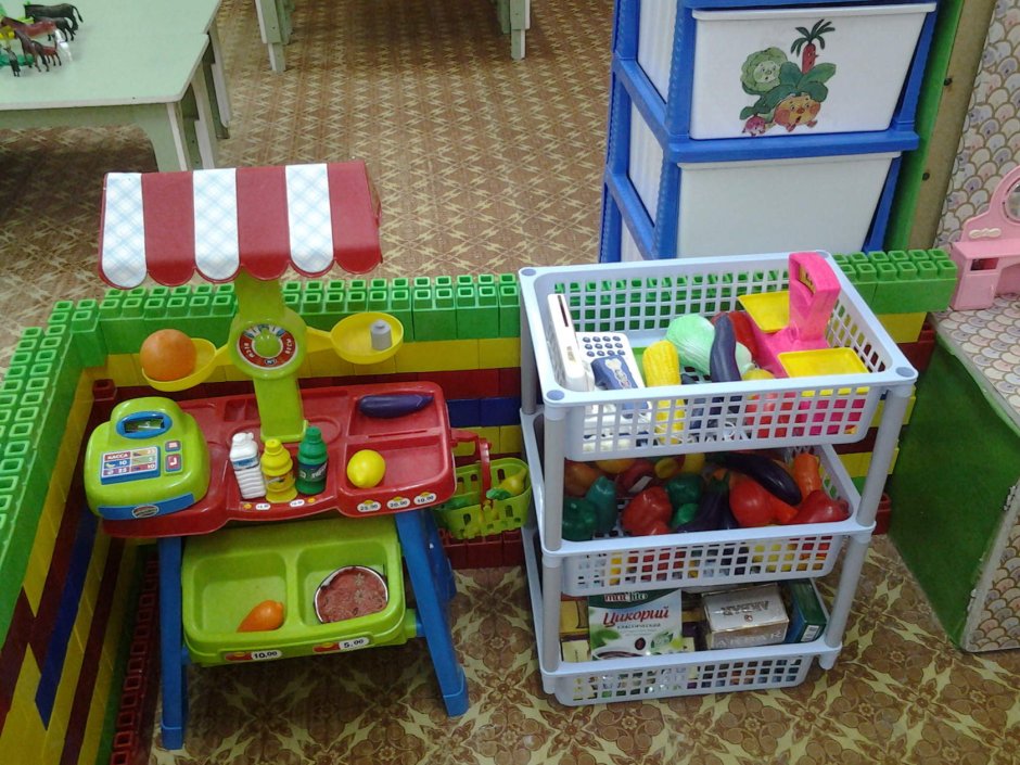 Игровые центры в детском саду
