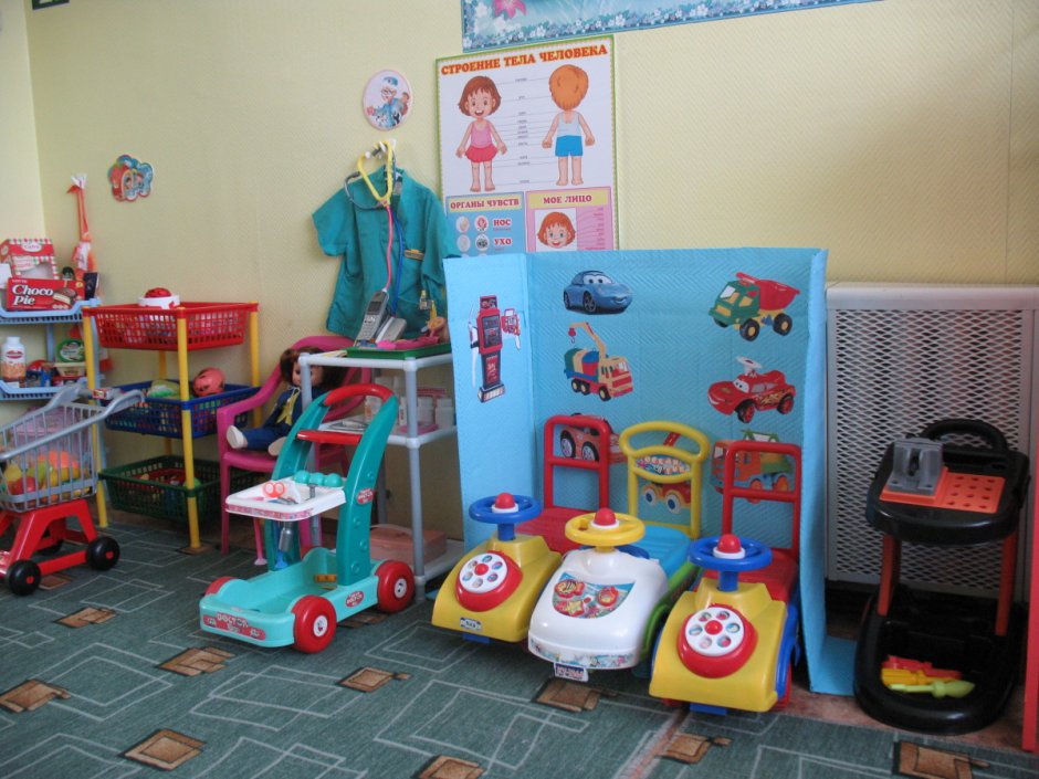 Игровые центры в детском саду