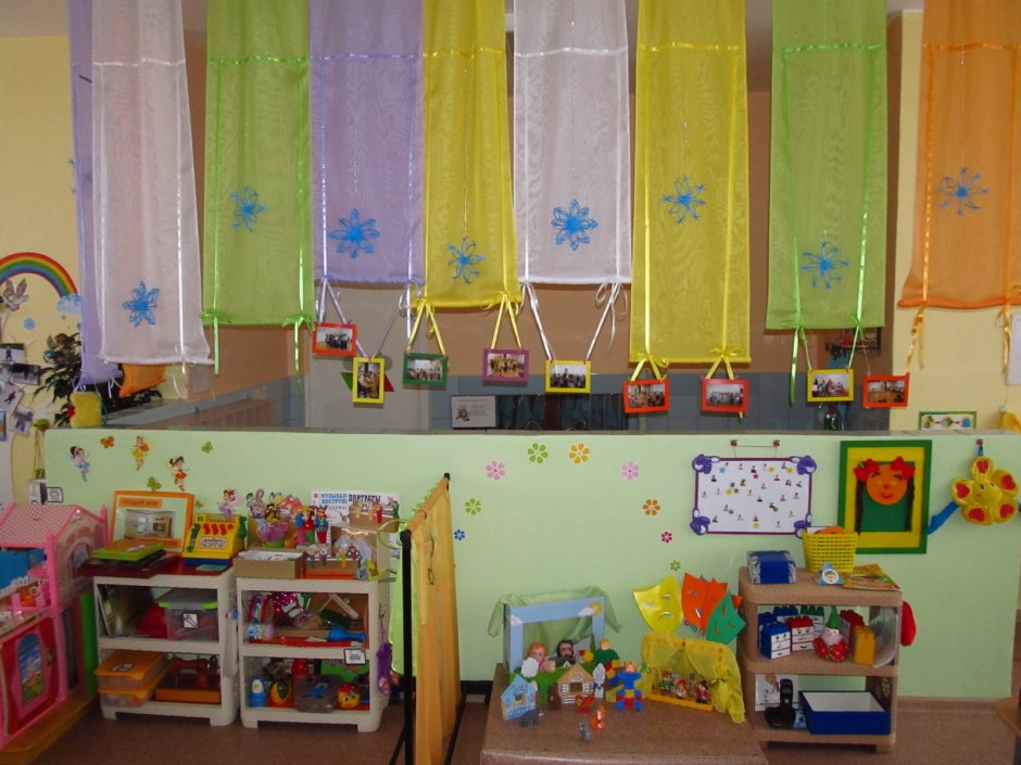 Развивающие зоны в детском саду