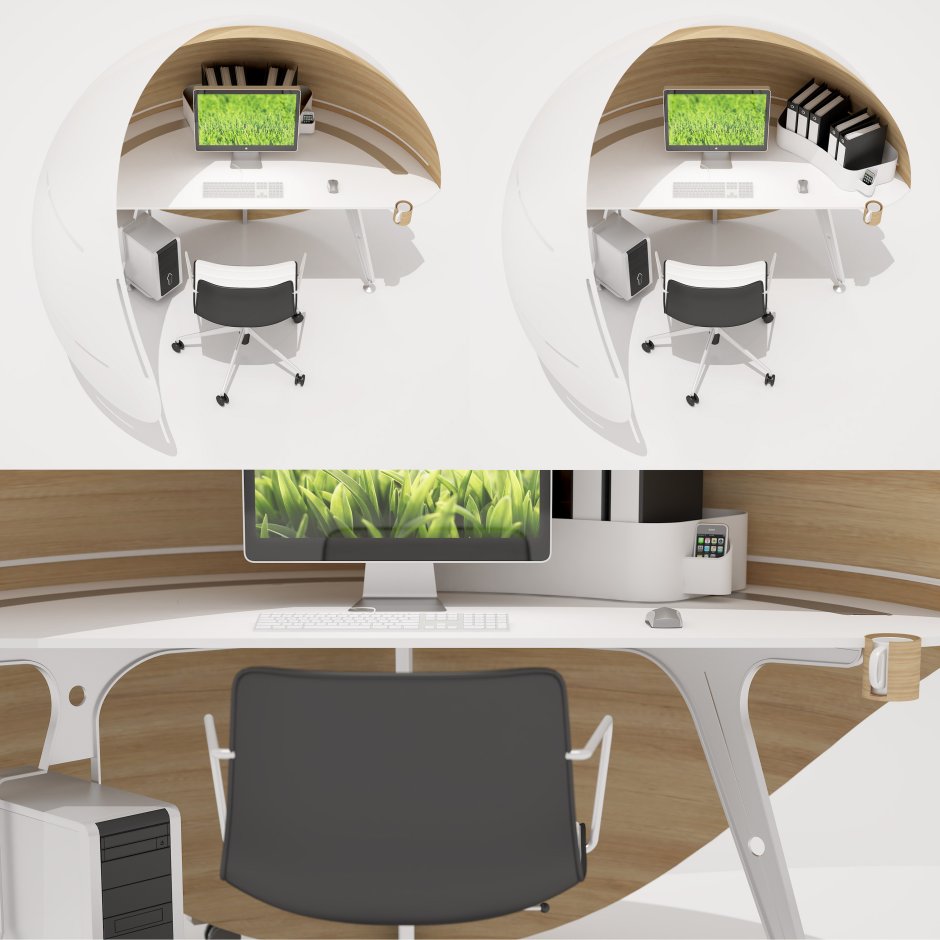 Эргономичный стол для дизайнера