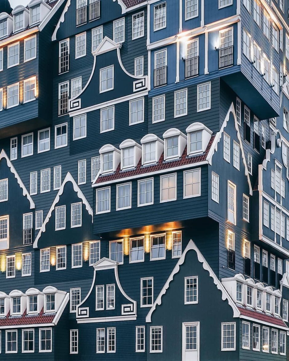 Отель Заандам. Амстердам. Нидерланды