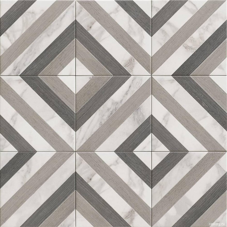 Albion White 25.9x25.9 мозаика
