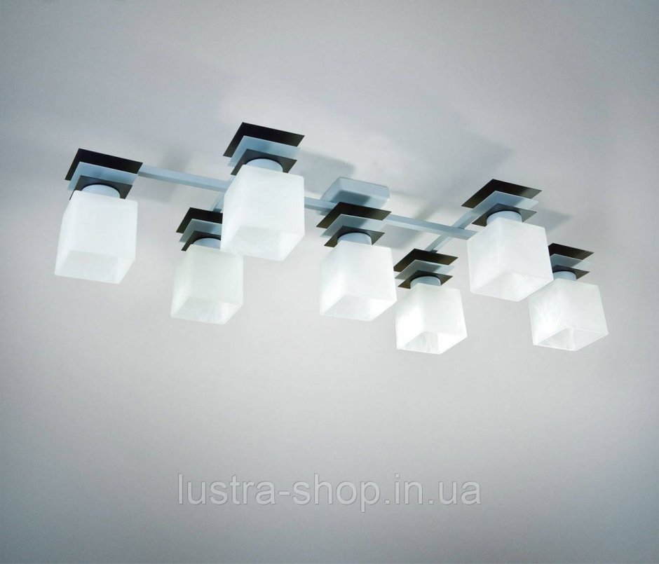 Люстра 11355 серая Квадро n&b Light