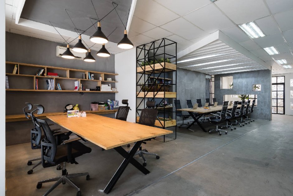 Industrial Loft Design офис