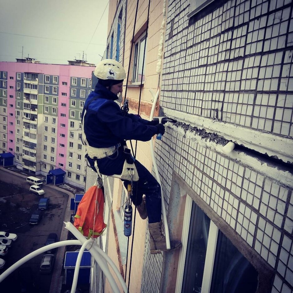 Герметизация межпанельных швов