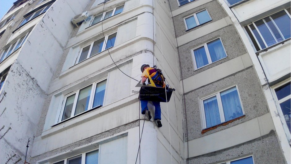 Работа на высоте утепление квартир