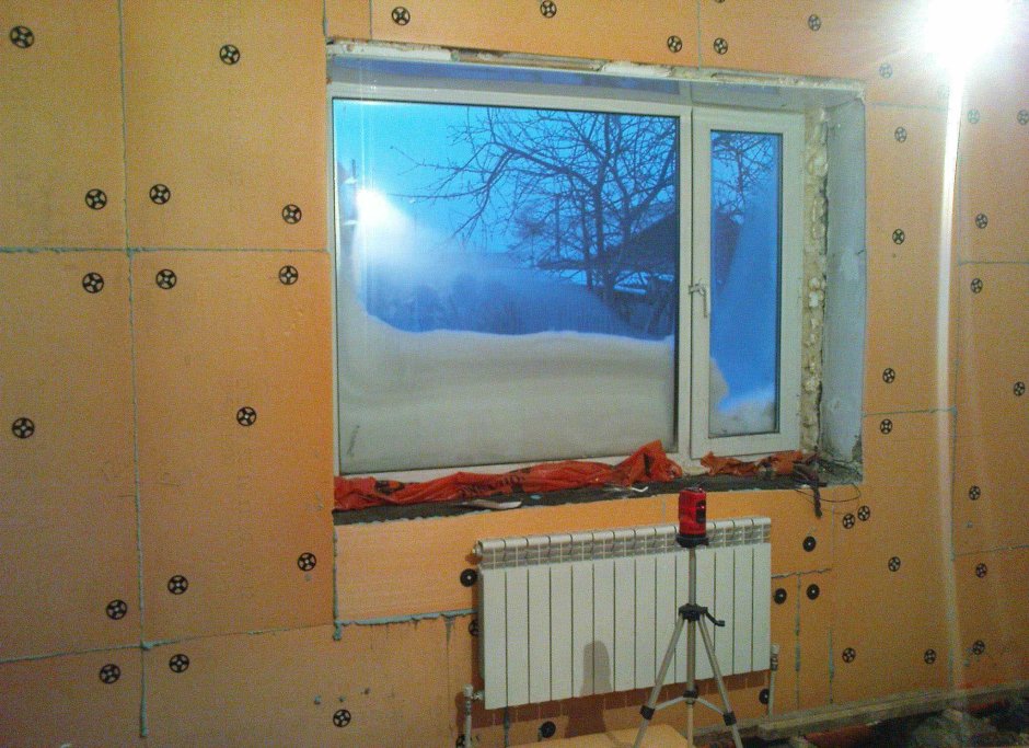 Утеплитель для стен внутри комнаты
