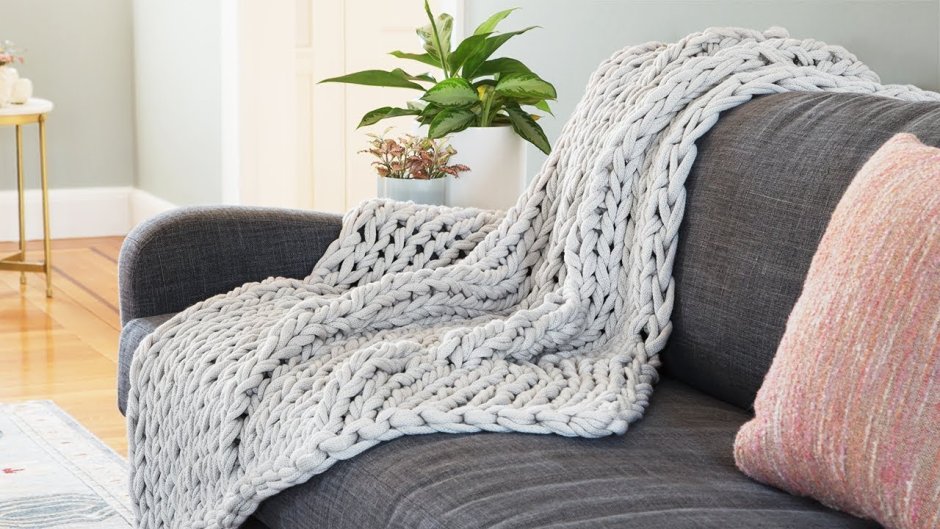 Плед Home Republic Chunky Knit Throw