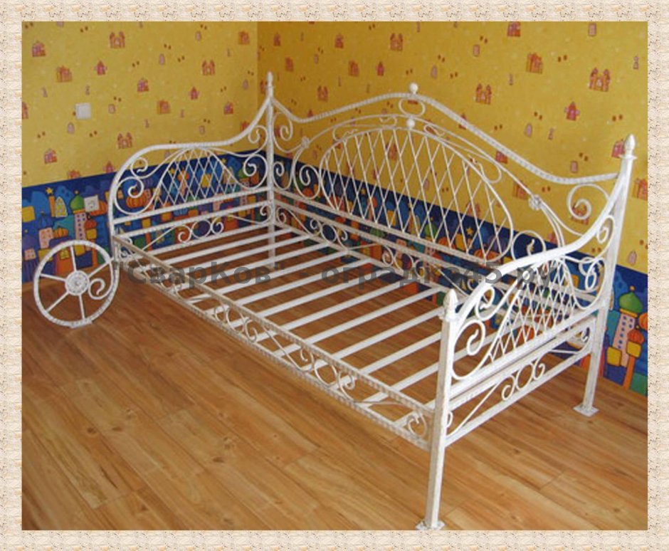 Кованная кровать детская