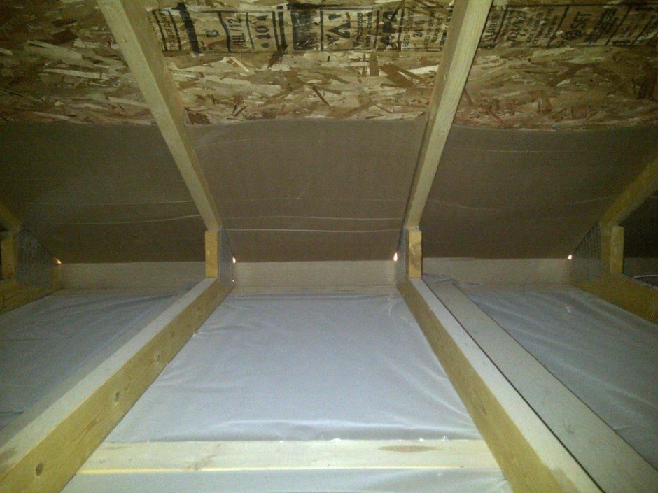 Холодный чердак Rockwool