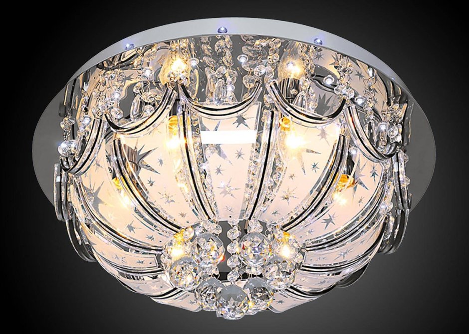 Люстра Буше 1-9621-8-CR-led y е14