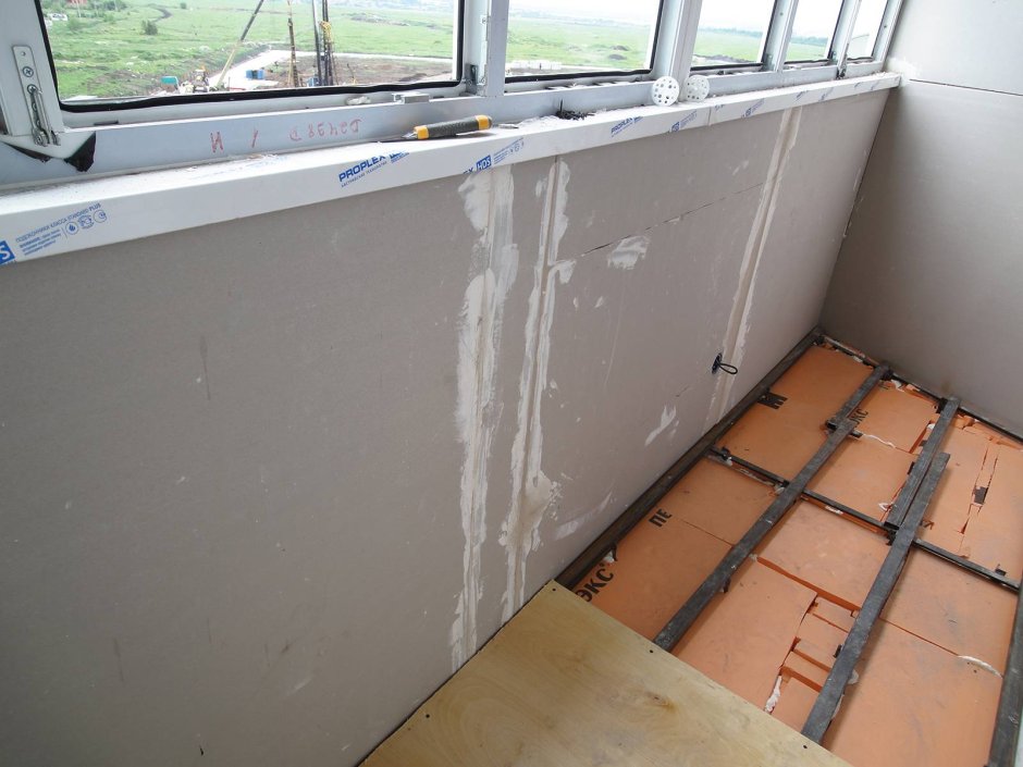 Утепление балкона