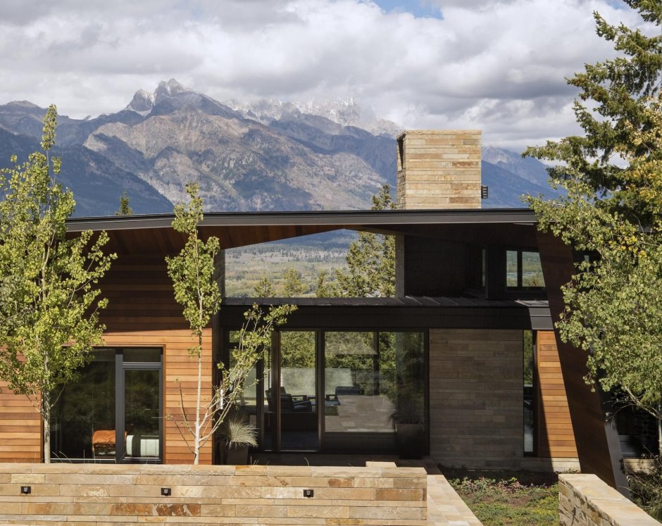 Дом дизайнерский в горах