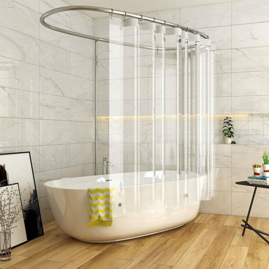 Curved Shower Curtain Rod 90х90