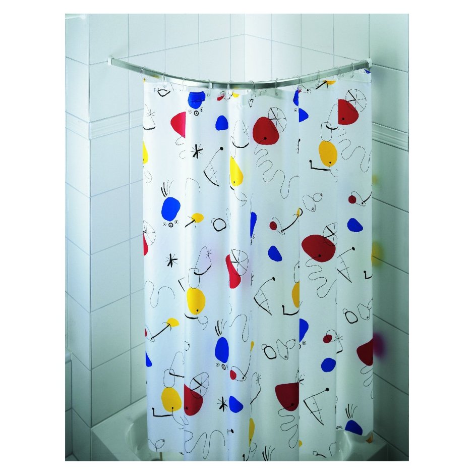 Штанга для ванны Adjustable Curved Shower Rod 36"-63