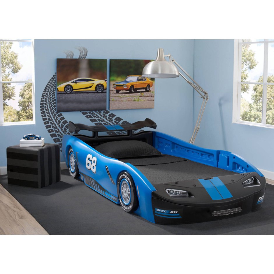 Кровать детская kidkraft гоночная машина