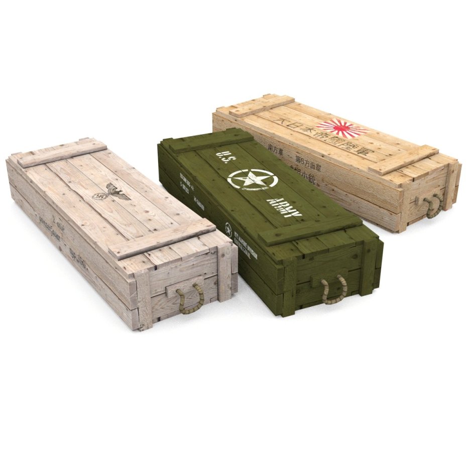 3d model Ammo Crate
