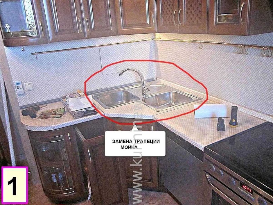Меняем столешницу на кухне