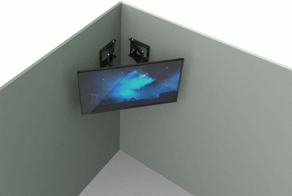 Угловой кронштейн для телевизора на стену