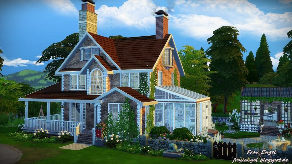 SIMS 4 уютный дом