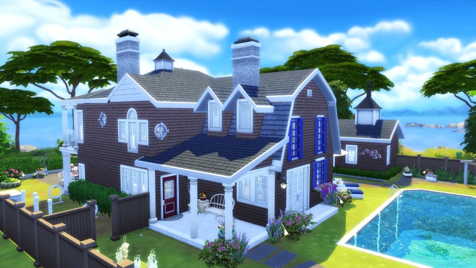 SIMS 4 дом