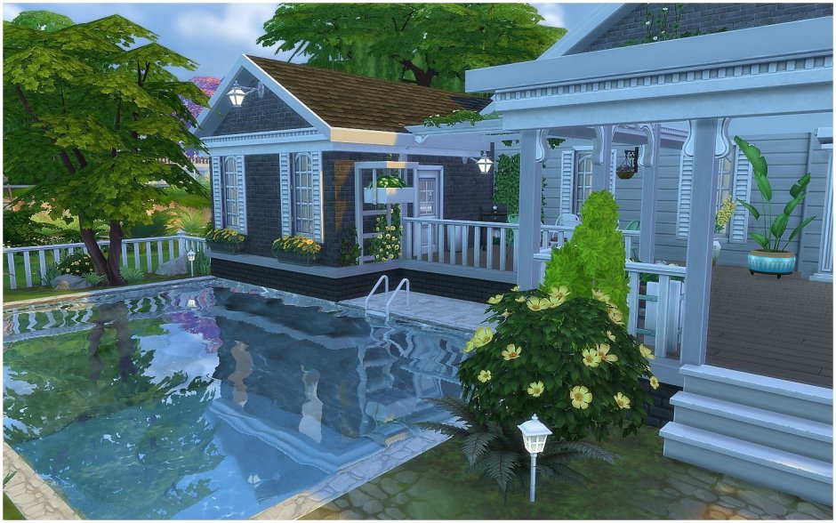 SIMS 4 дом